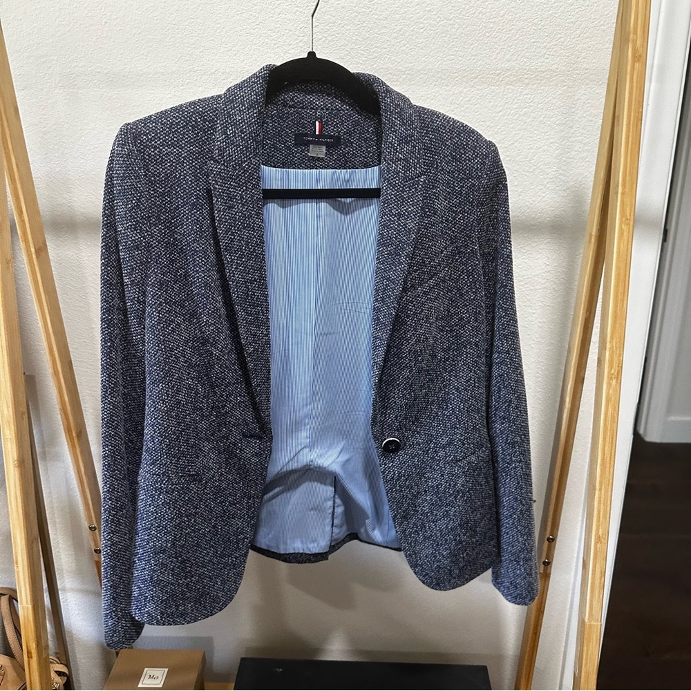 Tommy Hilfiger stretch knit blazer